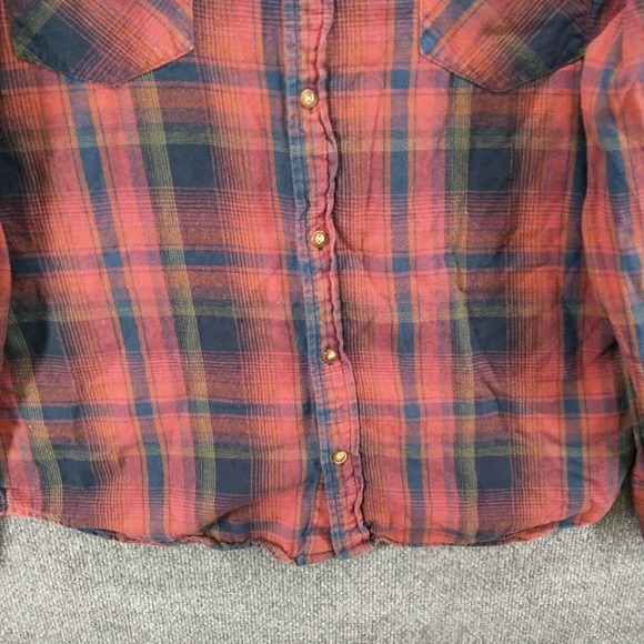 Levi's Men's Button Up Shirt Multicolor Size XL Long Sleeve Plaid Cotton Casual - Picture 4 of 13